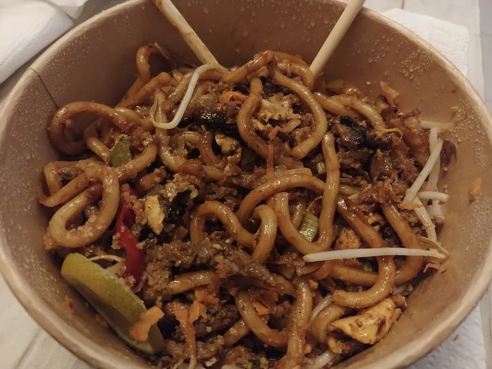 Nouilles Sautées Au Boeuf